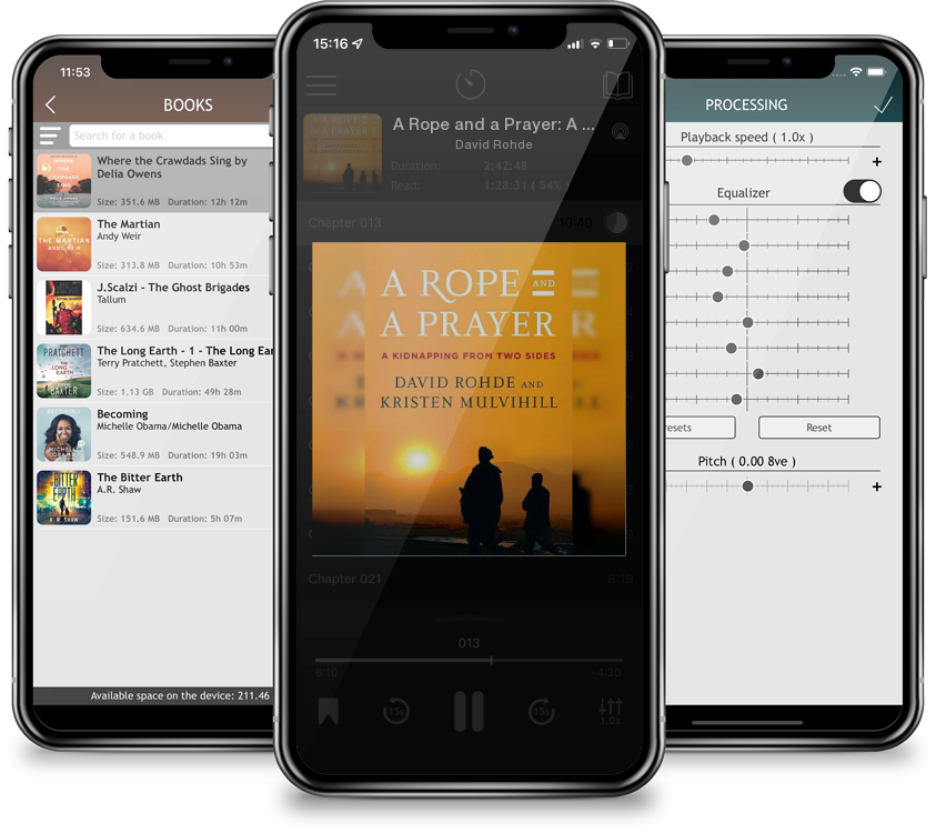 Audiobook A Rope and a Prayer: A Kidnapping from Two Sides by David Rohde