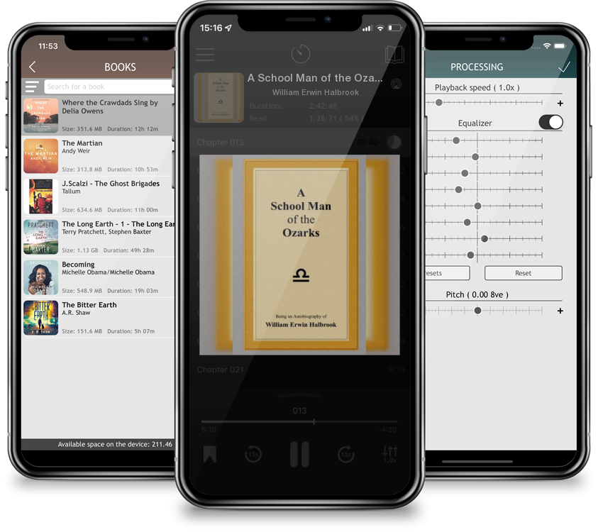 Audiobook A School Man of the Ozarks: Being an Autobiography of William Erwin Halbrook by William Erwin Halbrook