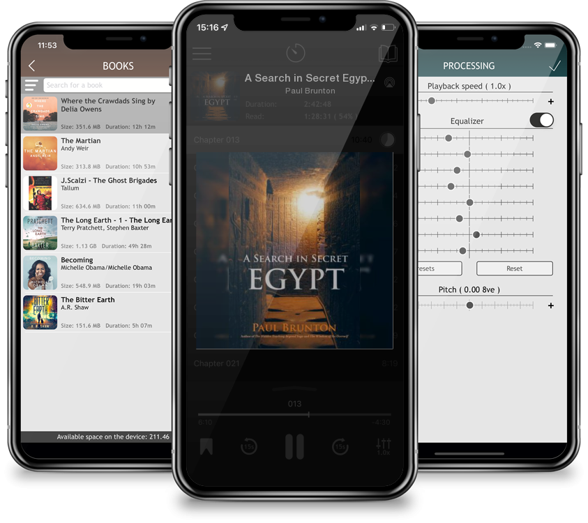 Audiobook A Search in Secret Egypt by Paul Brunton