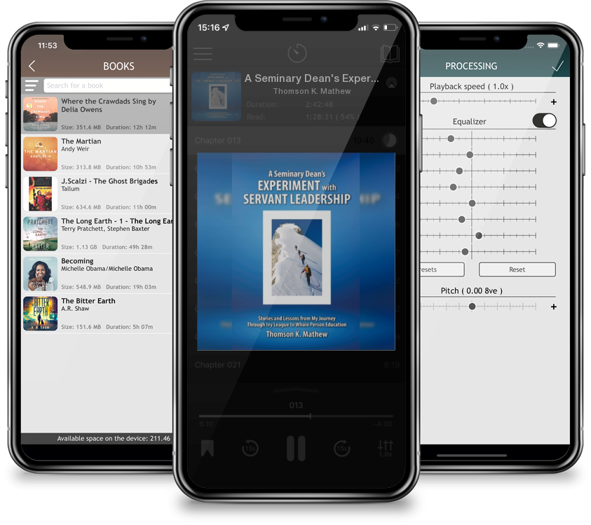 Audiobook A Seminary Dean\'s Experiment with Servant Leadership: Stories and Lessons from My Journey Through Ivy League to Whole Person Education by Thomson K. Mathew
