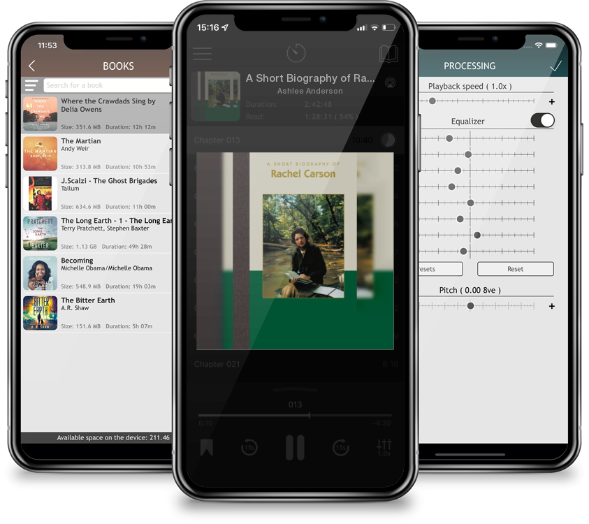 Audiobook A Short Biography of Rachel Carson (Short Biographies) by Ashlee Anderson