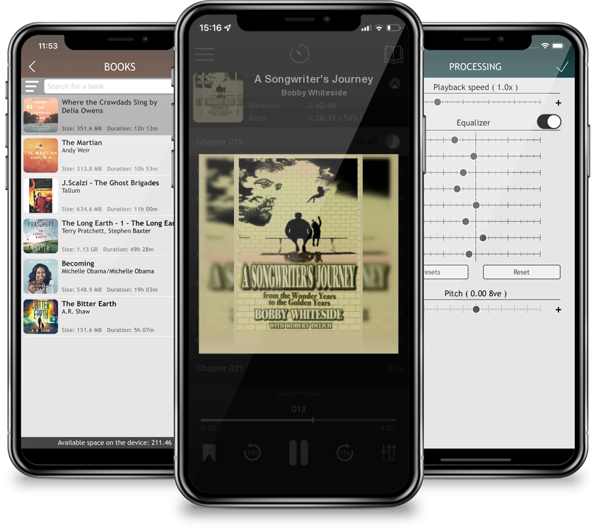 Audiobook A Songwriter\'s Journey by Bobby Whiteside