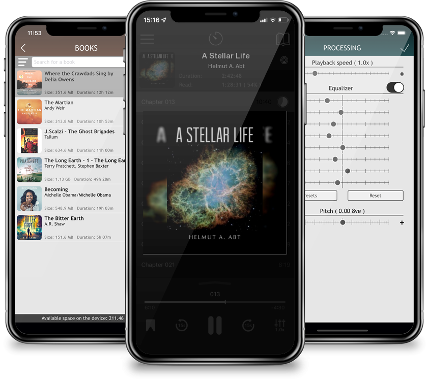 Audiobook A Stellar Life by Helmut A. Abt