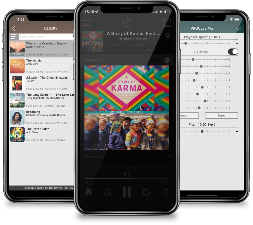 Audiobook A Story of Karma: Finding Love and Truth in the Lost Valley of the Himalaya by Michael Schauch