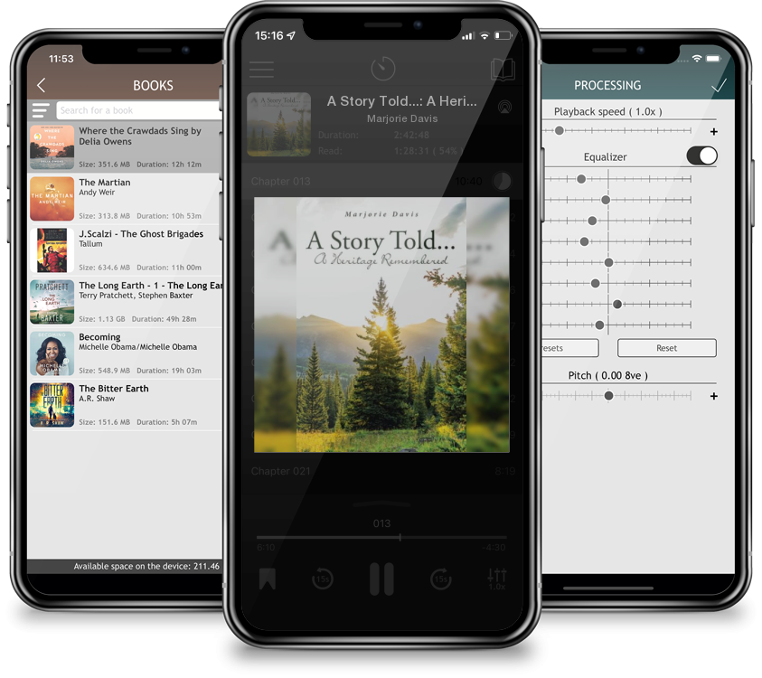 Audiobook A Story Told...: A Heritage Remembered by Marjorie Davis