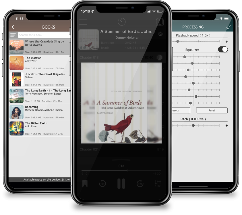 Audiobook A Summer of Birds: John James Audubon at Oakley House (Hill Collection: Holdings of the Lsu Libraries) by Danny Heitman