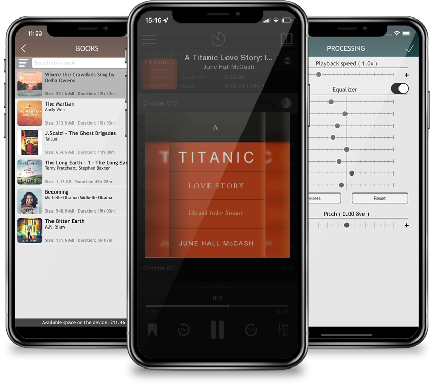 Audiobook A Titanic Love Story: Ida and Isidor Straus by June Hall McCash