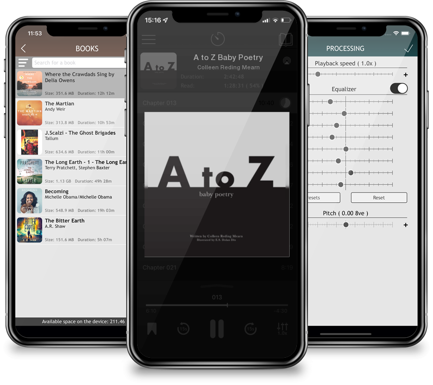 Audiobook A to Z Baby Poetry by Colleen Reding Mearn