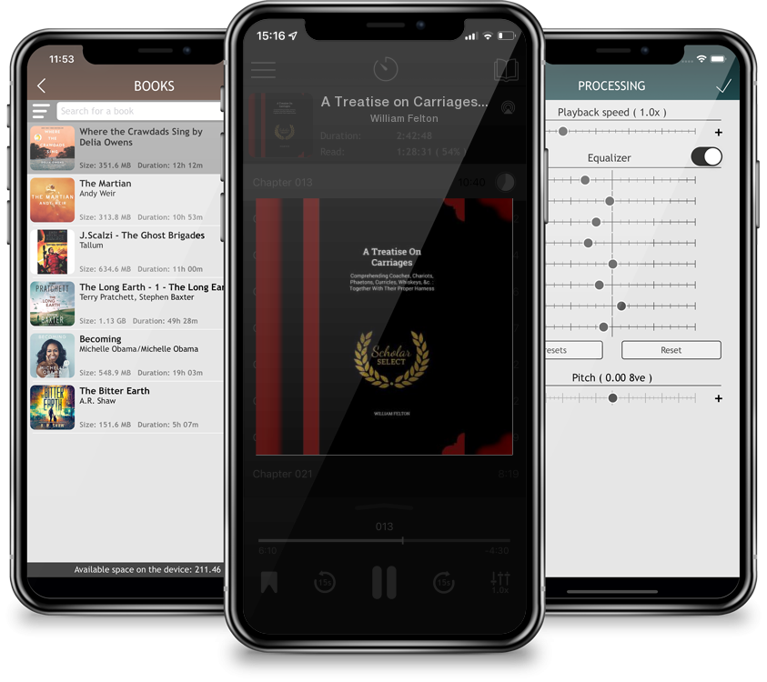 Audiobook A Treatise on Carriages: Comprehending Coaches, Chariots, Phaetons, Curricles, Whiskeys, &c.: Together with Their Proper Harness by William Felton
