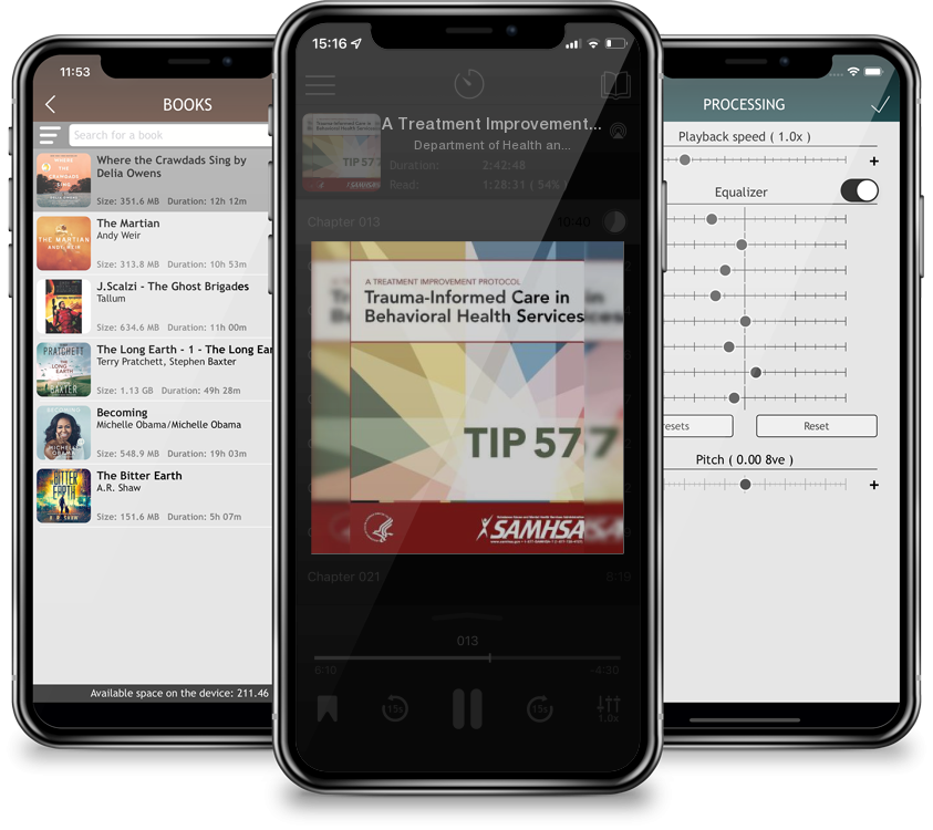 Audiobook A Treatment Improvement Protocol - Trauma-Informed Care in Behavioral Health Services - Tip 57 by Department of Health and Human Services