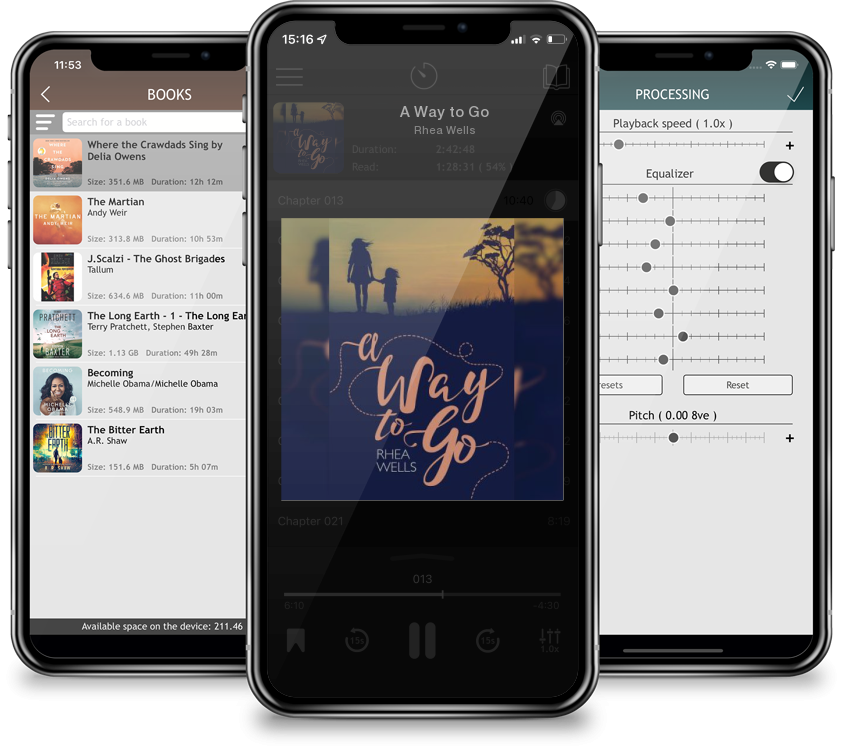 Audiobook A Way to Go by Rhea Wells