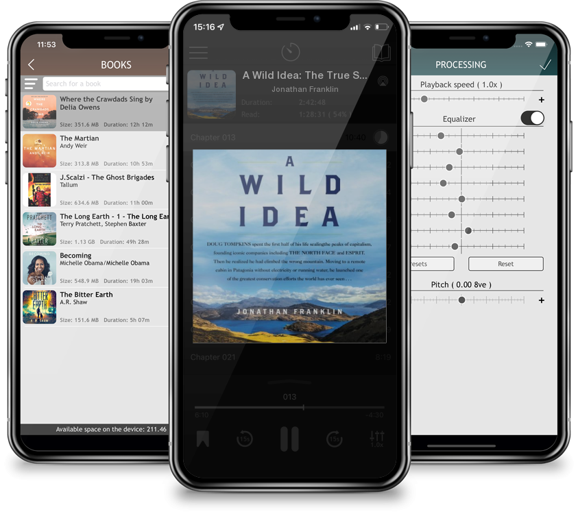 Audiobook A Wild Idea: The True Story of Douglas Tompkins--The Greatest Conservationist (You\'ve Never Heard Of) (Compact Disc) by Jonathan Franklin