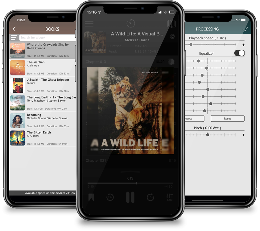 Audiobook A Wild Life: A Visual Biography of Photographer Michael Nichols by Melissa Harris