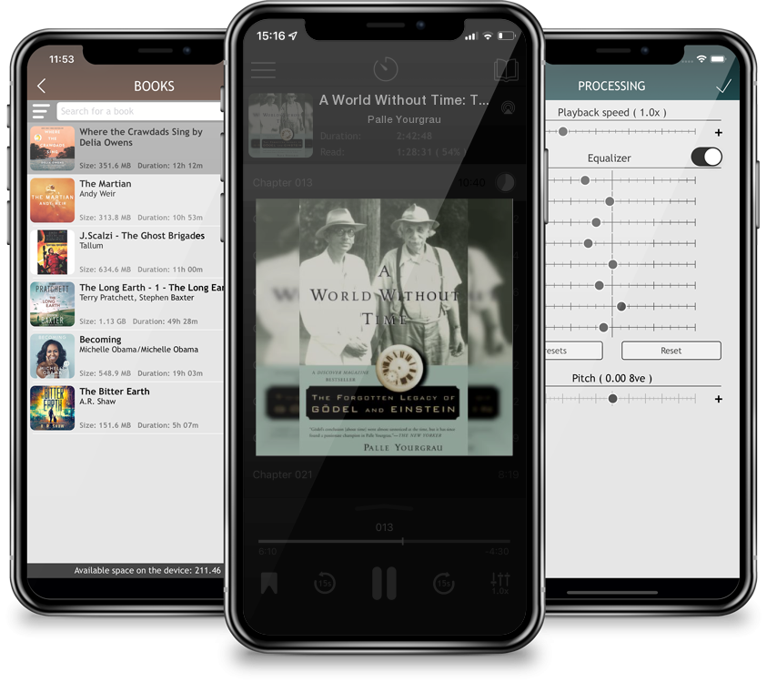 Audiobook A World Without Time: The Forgotten Legacy of Godel and Einstein by Palle Yourgrau
