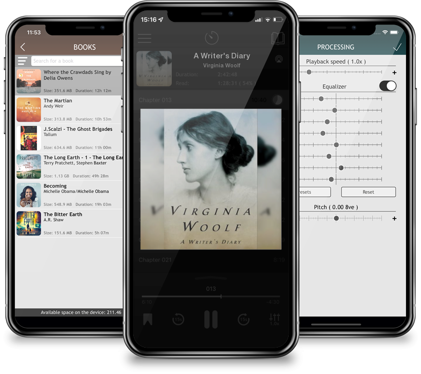Audiobook A Writer\'s Diary by Virginia Woolf