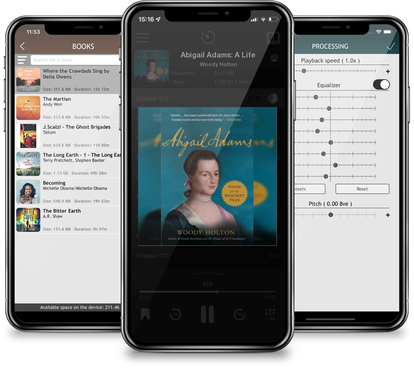 Audiobook Abigail Adams: A Life by Woody Holton