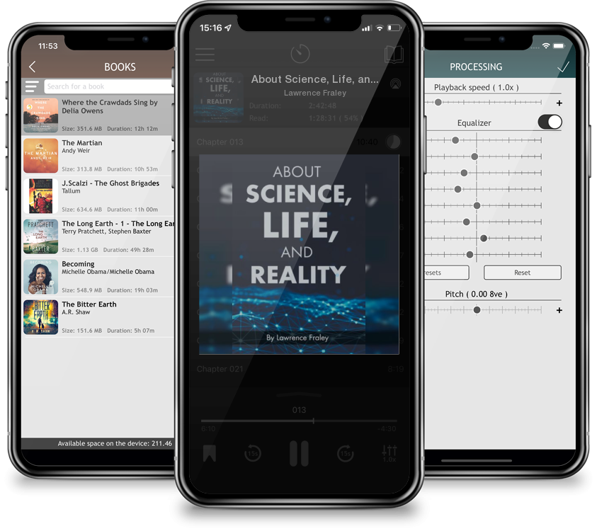 Audiobook About Science, Life, and Reality by Lawrence Fraley