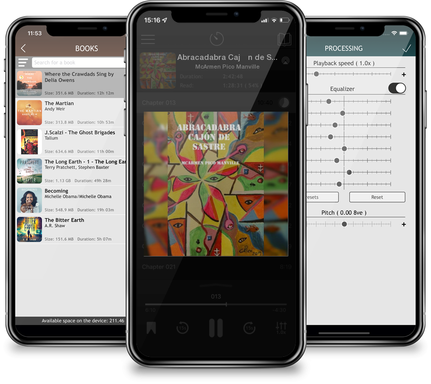 Audiobook Abracadabra Cajón de Sastre by McArmen Pico Manville