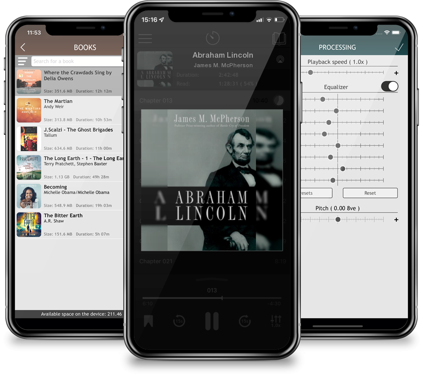 Audiobook Abraham Lincoln by James M. McPherson