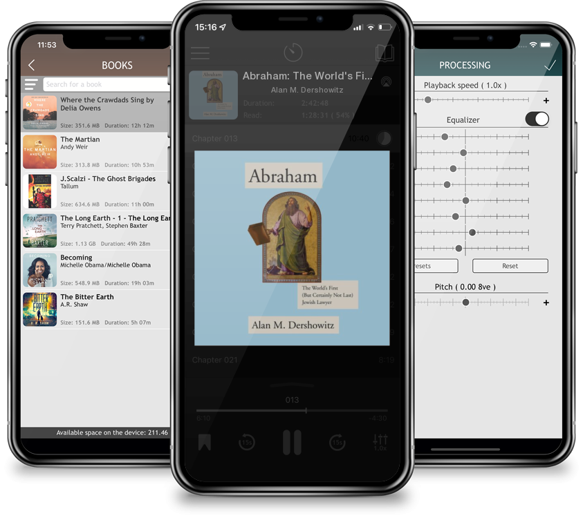 Audiobook Abraham: The World\'s First (But Certainly Not Last) Jewish Lawyer (CD-Audio) by Alan M. Dershowitz