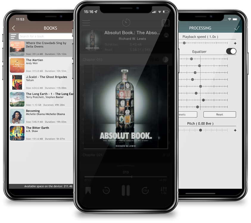 Audiobook Absolut Book.: The Absolut Vodka Advertising Story by Richard W. Lewis