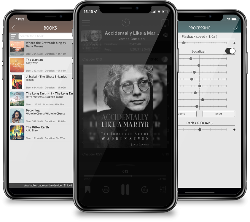 Audiobook Accidentally Like a Martyr: The Tortured Art of Warren Zevon by James Campion