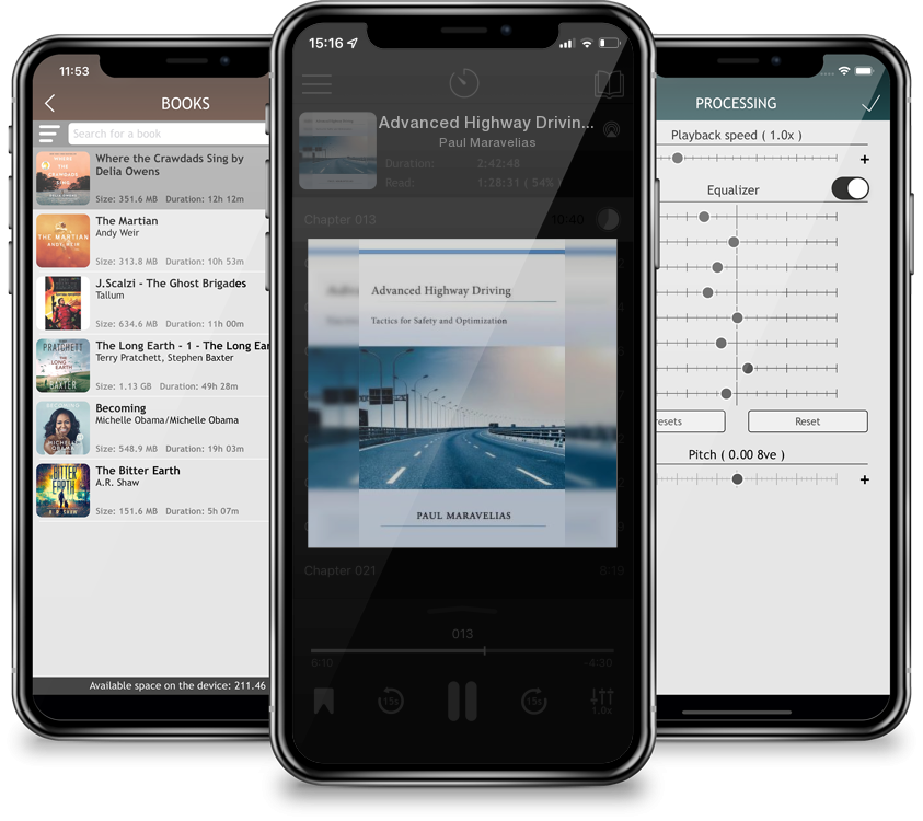 Audiobook Advanced Highway Driving: Tactics for Safety and Optimization by Paul Maravelias