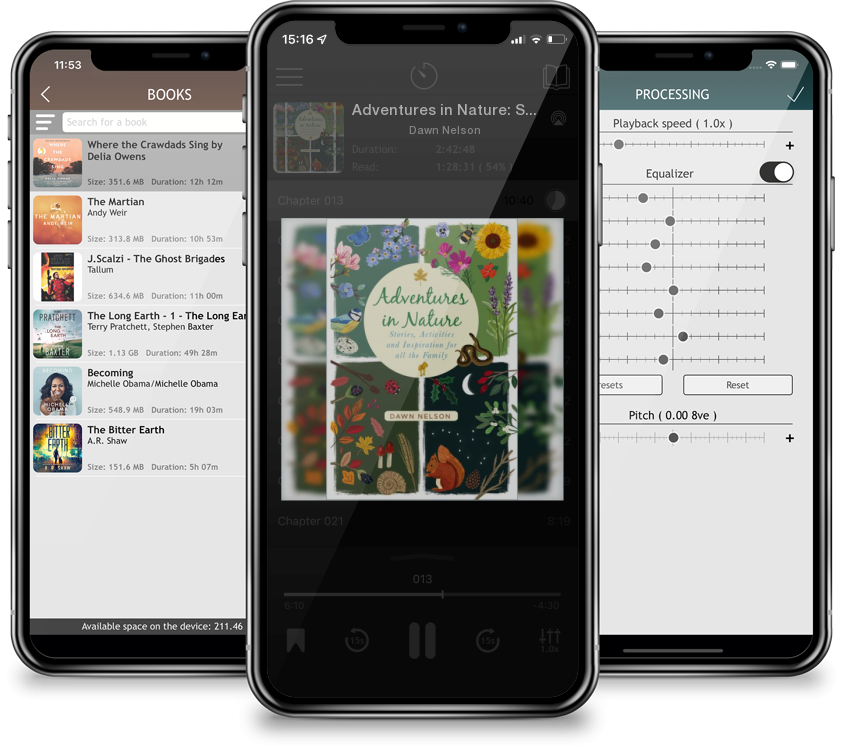 Audiobook Adventures in Nature: Stories, Activities and Inspiration for all the Family by Dawn Nelson