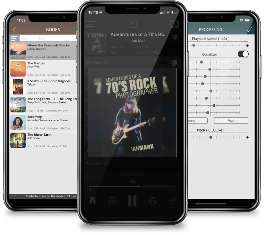 Audiobook Adventures of a 70\'s Rock Photographer by Ian Mark