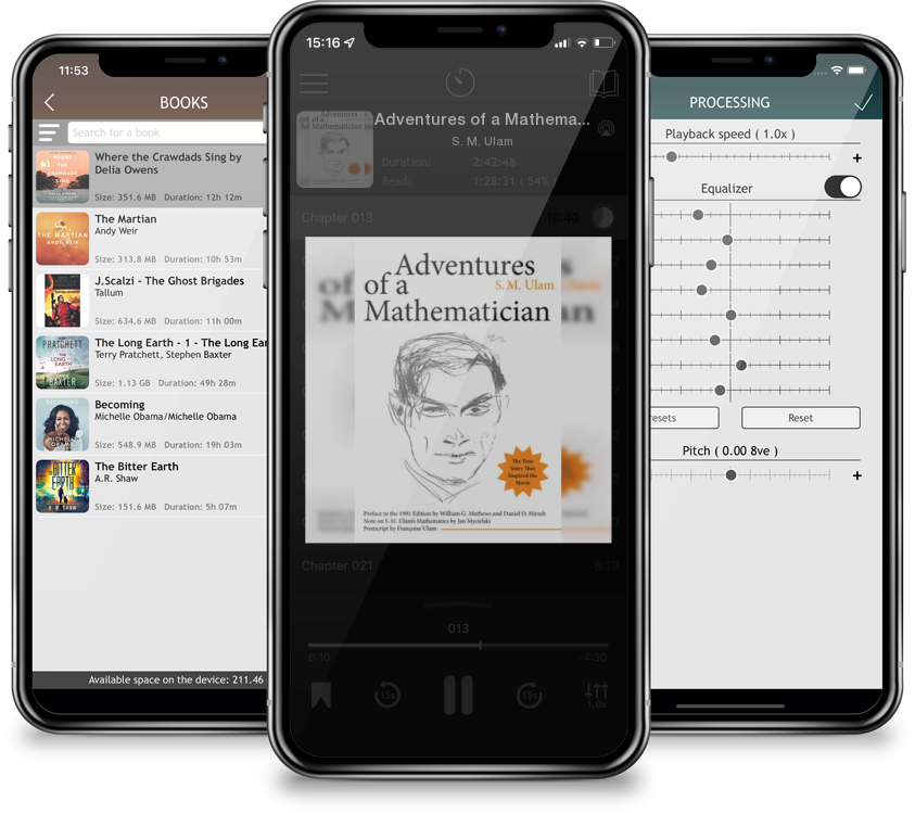 Audiobook Adventures of a Mathematician by S. M. Ulam