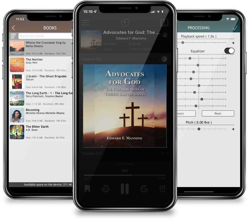 Audiobook Advocates for God: The Contributions of Twenty Lawyer Saints by Edward F. Mannino