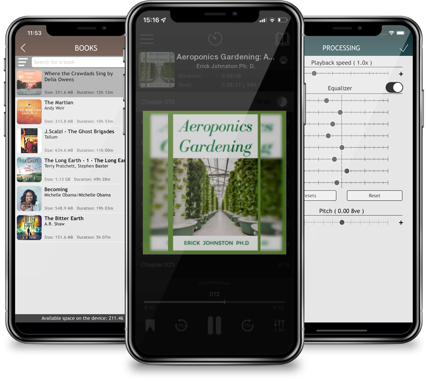 Audiobook Aeroponics Gardening: An easy guide to start your own aeroponics farm at home by Erick Johnston Ph. D.
