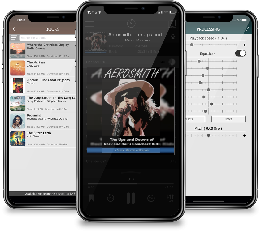 Audiobook Aerosmith: The Ups and Downs of Rock and Roll\'s Comeback Kids by Music Masters