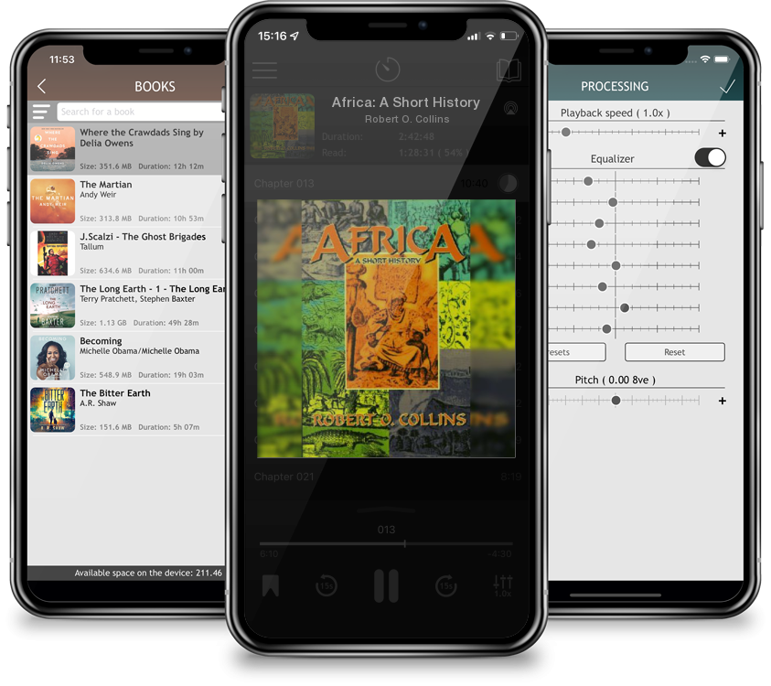 Audiobook Africa: A Short History by Robert O. Collins