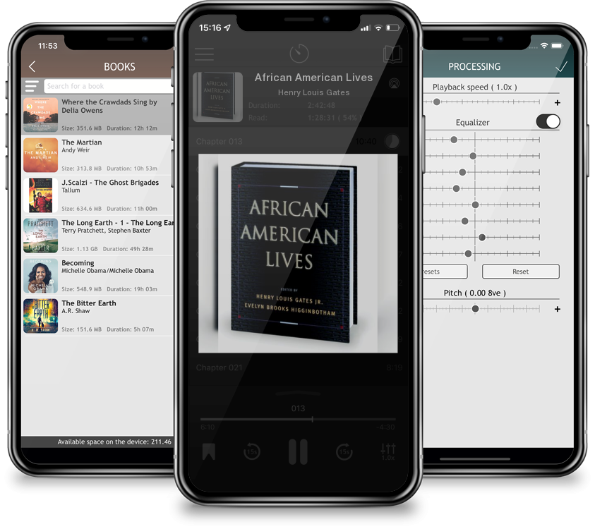 Listen African American Lives by Henry Louis Gates in MP3 Audiobook Player for free