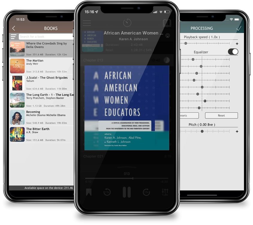 Audiobook African American Women Educators: A Critical Examination of Their Pedagogies, Educational Ideas, and Activism from the Nineteenth to the Mid-twentieth (Critical Black Pedagogy in Education #2) by Karen A. Johnson