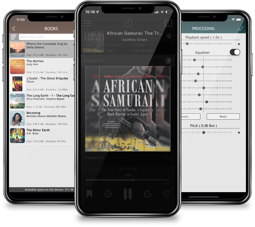 Audiobook African Samurai: The True Story of Yasuke, a Legendary Black Warrior in Feudal Japan by Geoffrey Girard