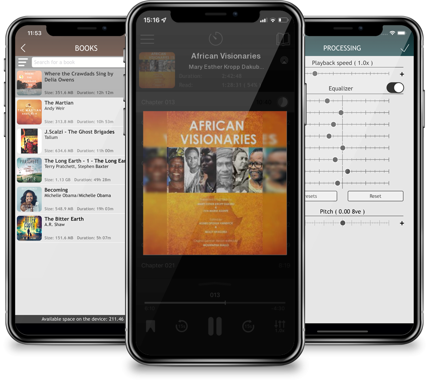 Audiobook African Visionaries by Mary Esther Kropp Dakubu