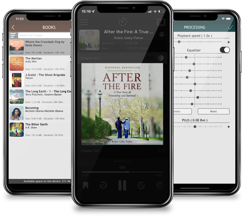 Audiobook After the Fire: A True Story of Friendship and Survival by Robin Gaby Fisher