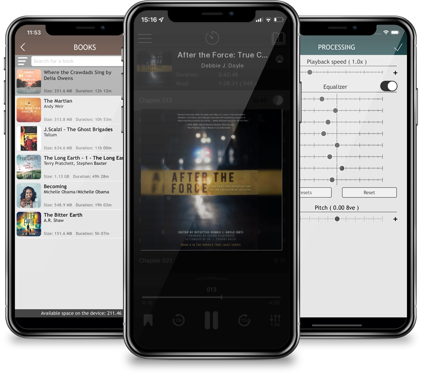 Audiobook After the Force: True Cases and Investigations by Law Enforcement Officers by Debbie J. Doyle