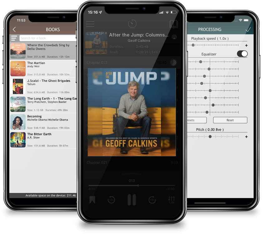 Audiobook After the Jump: Columns on the Best 20 Years in Memphis Sports by Geoff Calkins