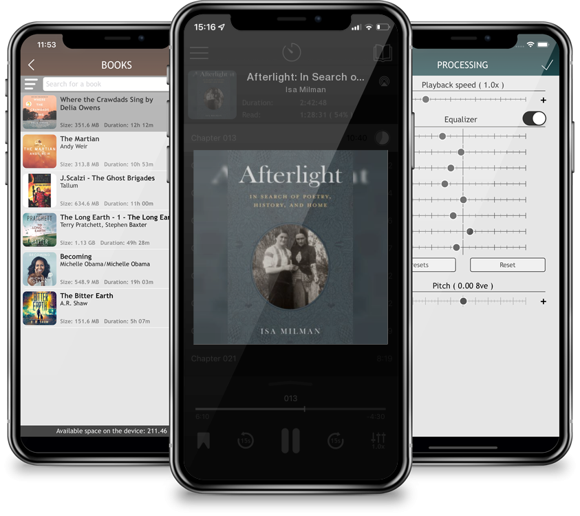 Listen Afterlight: In Search of Poetry, History, and Home by Isa Milman in MP3 Audiobook Player for free