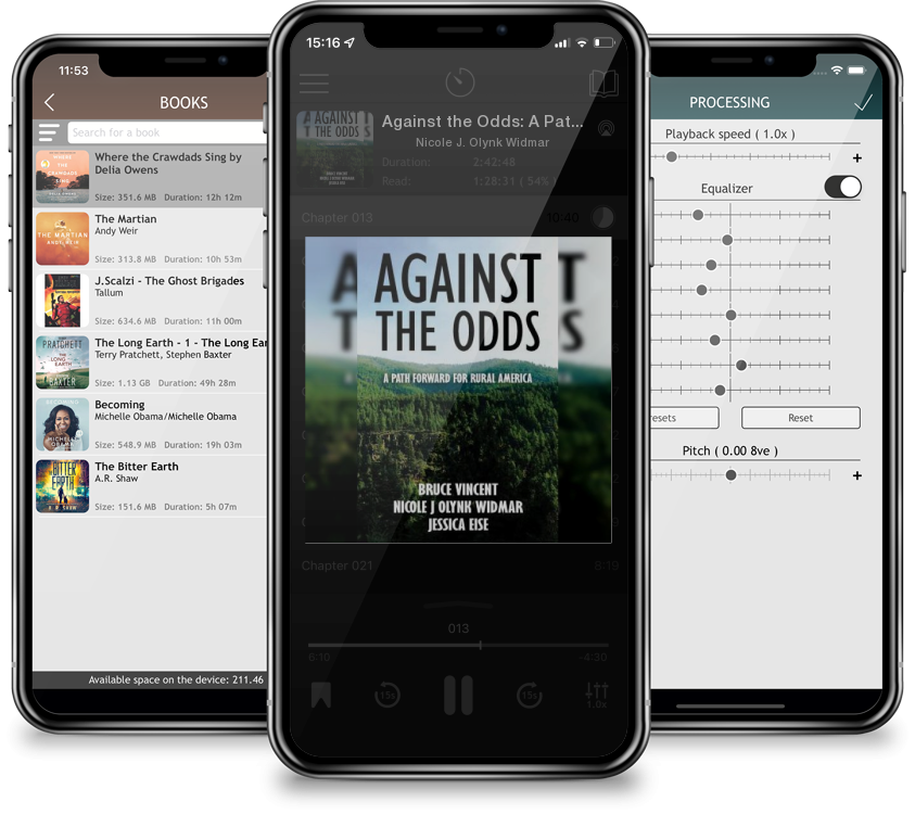 Audiobook Against the Odds: A Path Forward for Rural America by Nicole J. Olynk Widmar