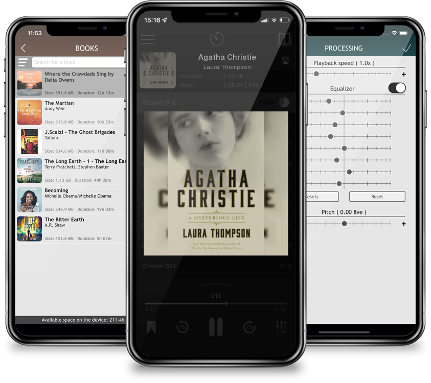 Audiobook Agatha Christie by Laura Thompson