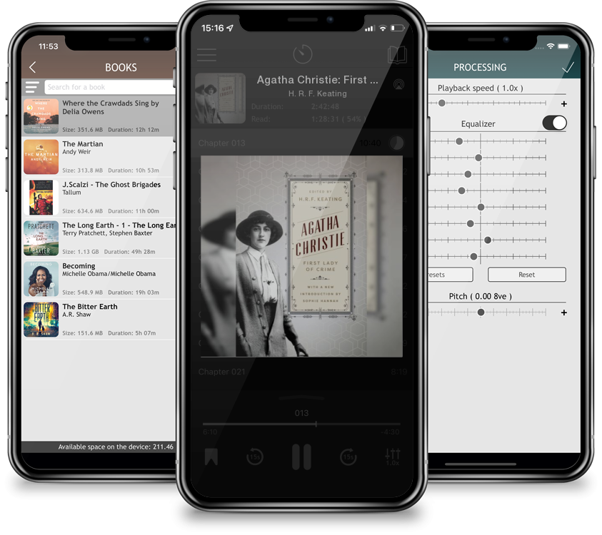 Audiobook Agatha Christie: First Lady of Crime (Large Print / Library Binding) by H. R. F. Keating