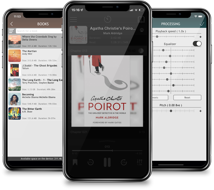 Audiobook Agatha Christie\'s Poirot: The Greatest Detective in the World by Mark Aldridge