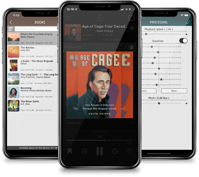 Audiobook Age of Cage: Four Decades of Hollywood Through One Singular Career by Keith Phipps