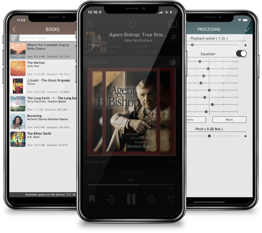 Audiobook Agent Bishop: True Stories from an FBI Agent Moonlighting as a Mormon Bishop by Mike McPheters