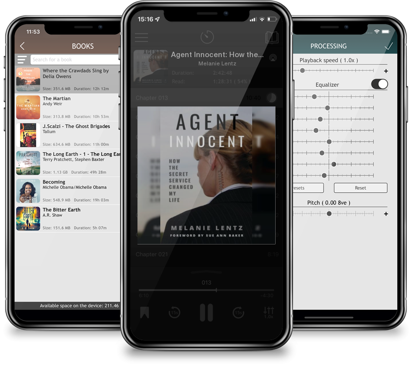 Audiobook Agent Innocent: How the Secret Service Changed My Life by Melanie Lentz