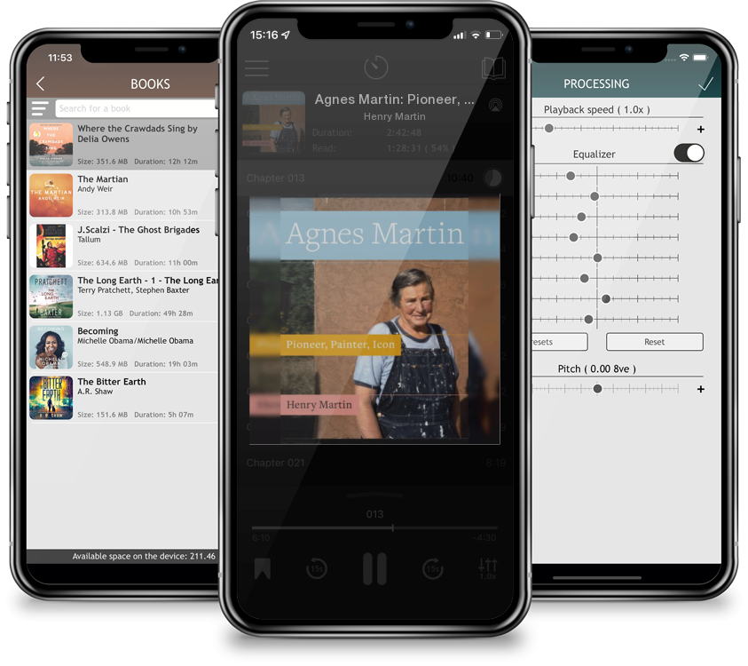 Audiobook Agnes Martin: Pioneer, Painter, Icon by Henry Martin